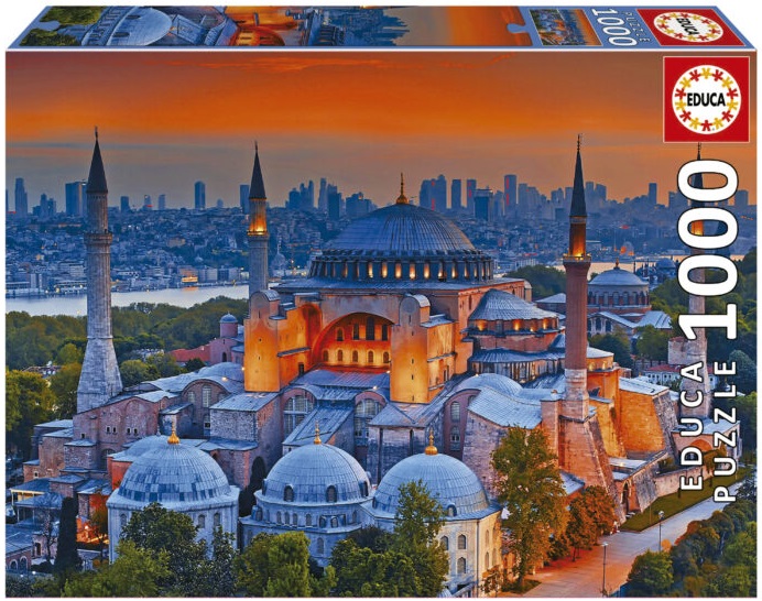 Puzzle Educa din 1000 de piese - Hagia Sophia, Istanbul