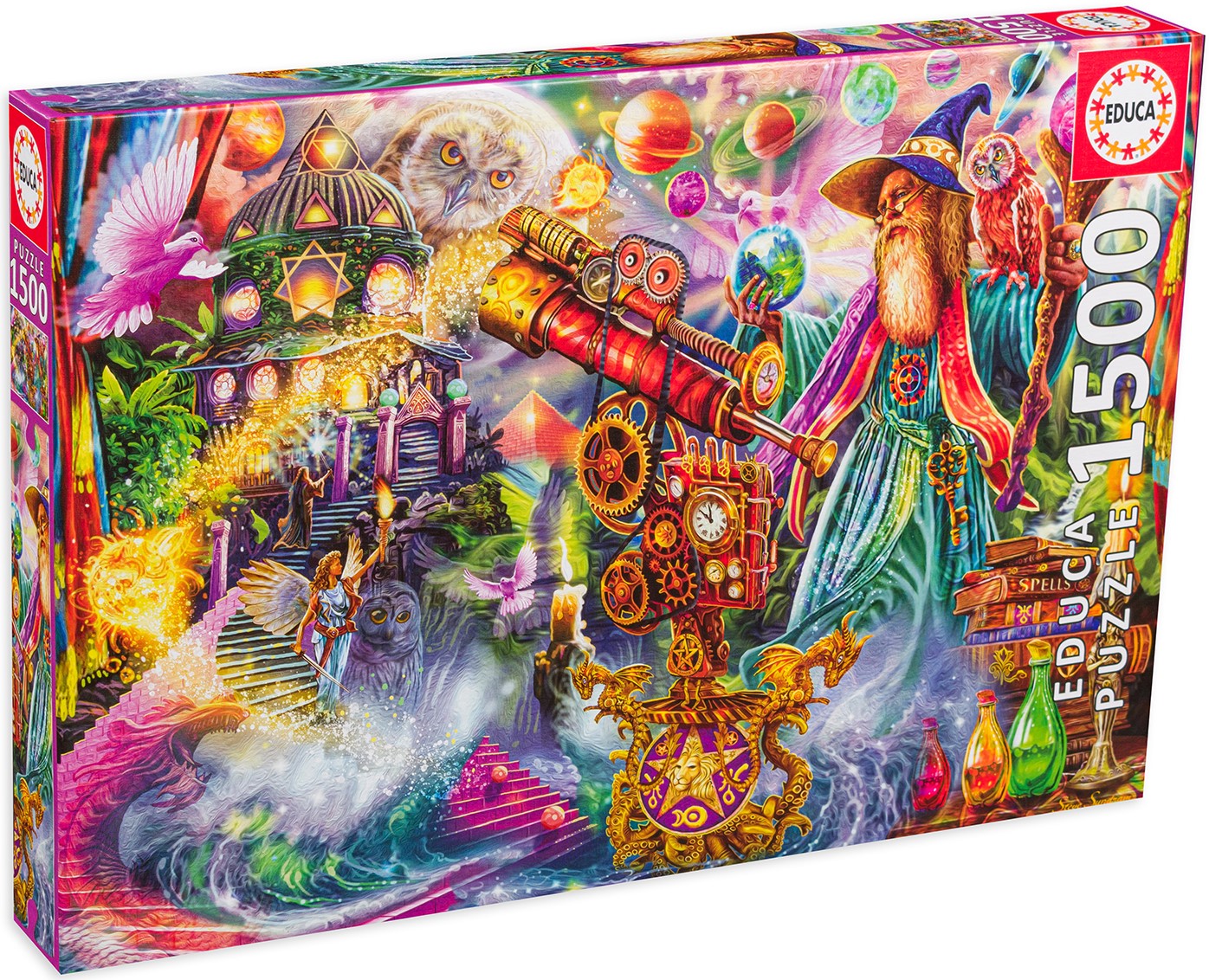 Puzzle Educa din 1500 de piese - Vrăjitorie