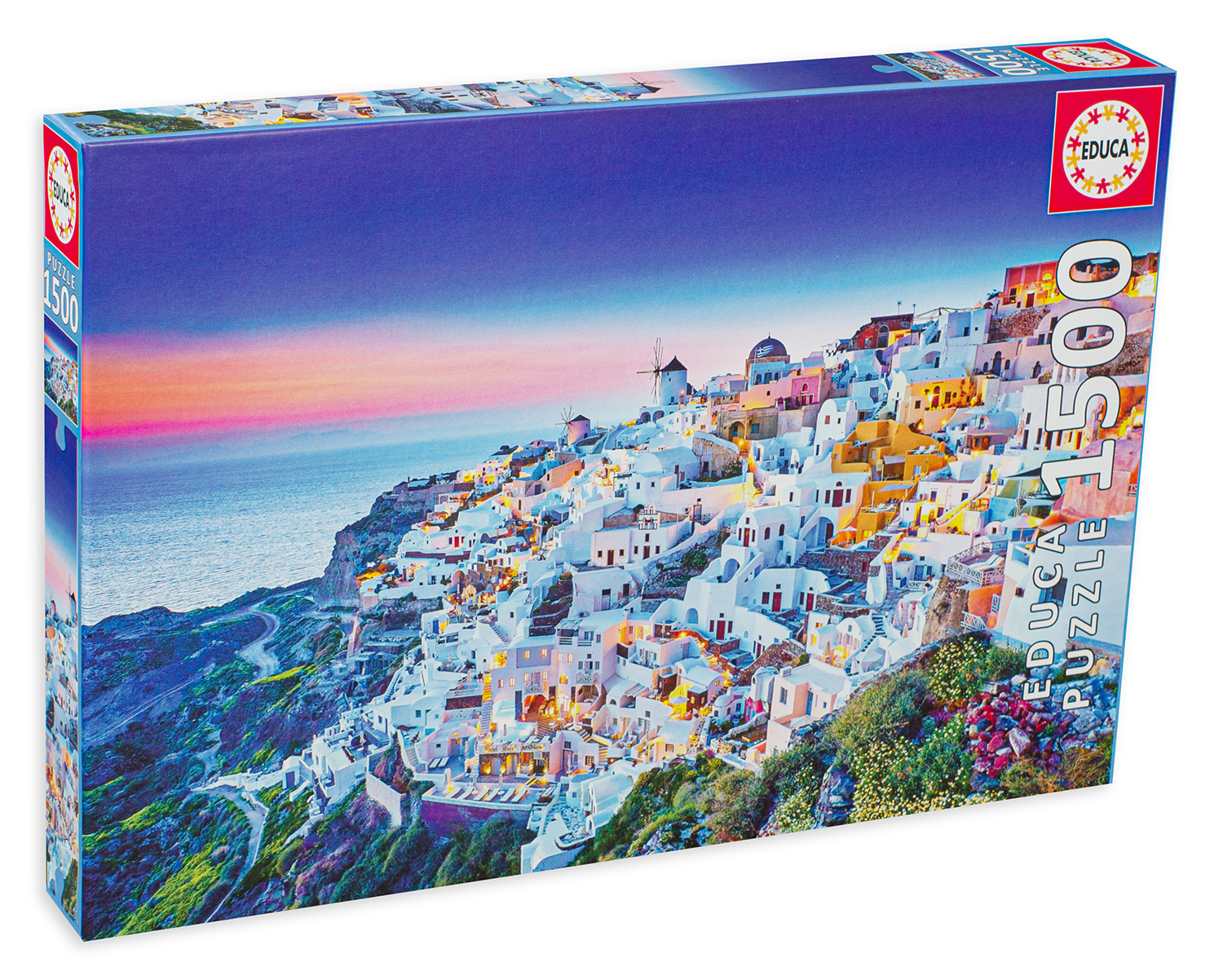 Puzzle Educa din 1500 de piese - Santorini