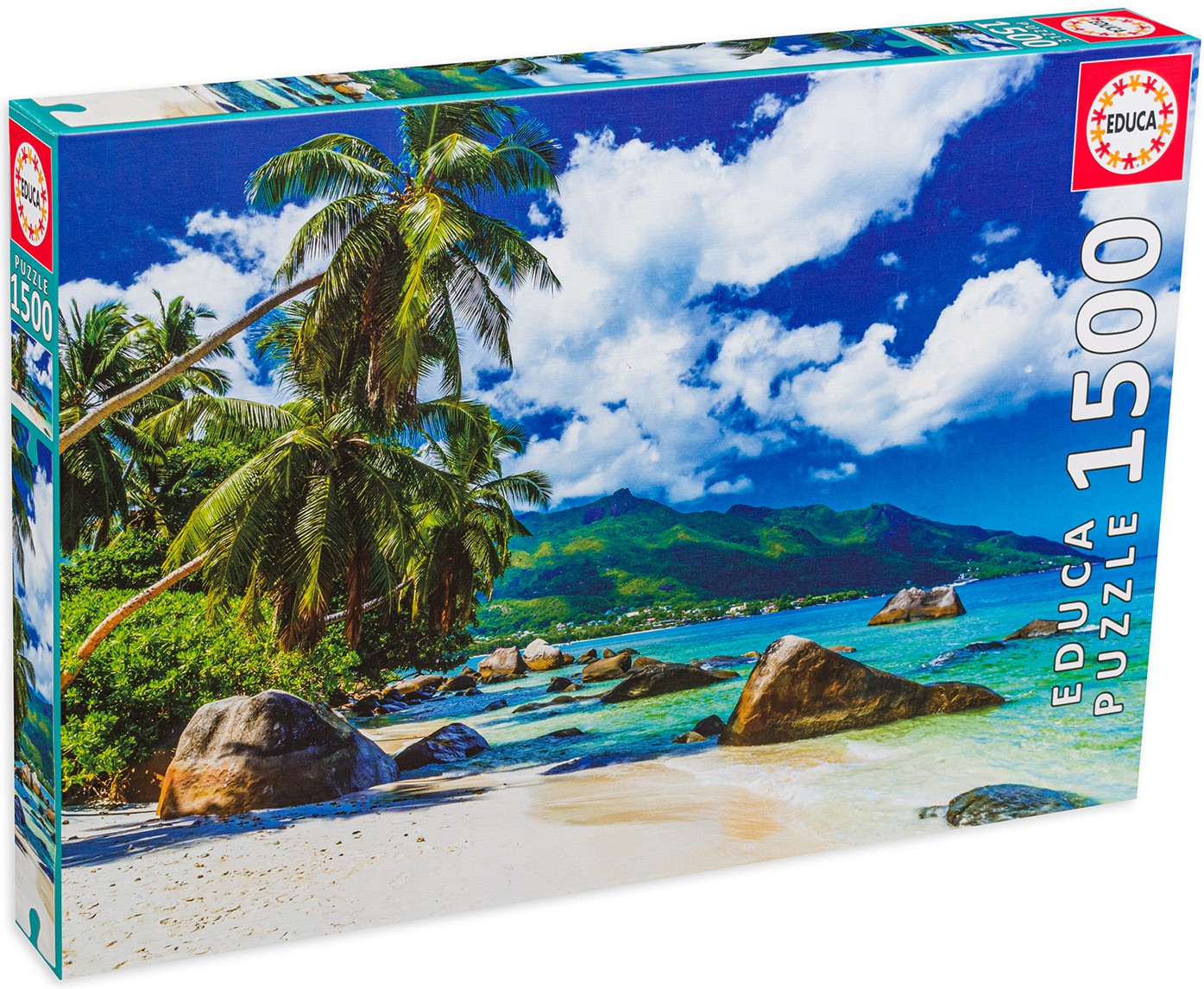 Puzzle Educa din 1500 de piese - Seychelles