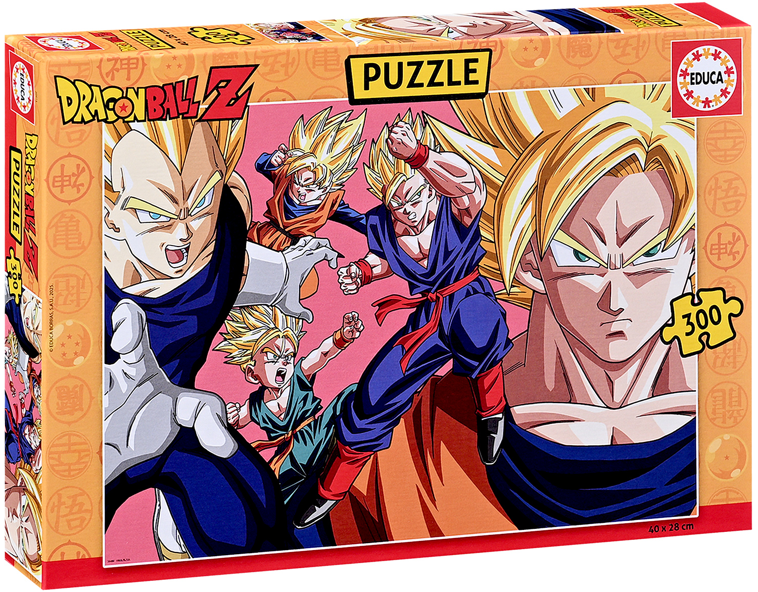 Puzzle Educa din 300 piese - Dragon Ball Z: Bătălia Zeilor
