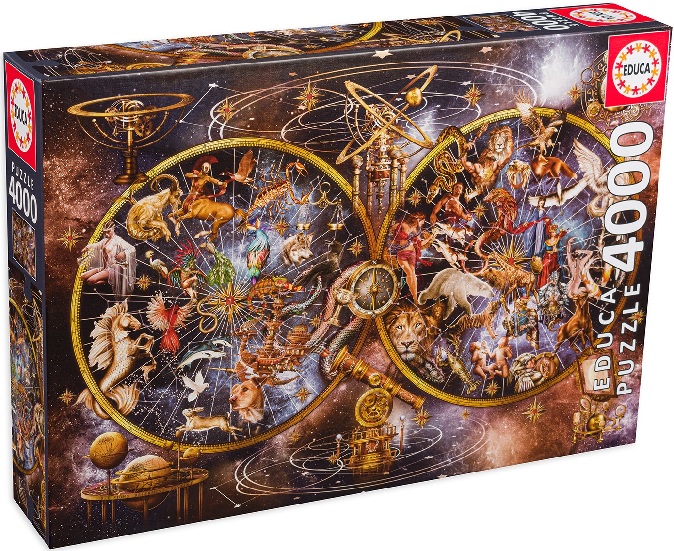 Puzzle Educa din 4000 de piese - Constelații