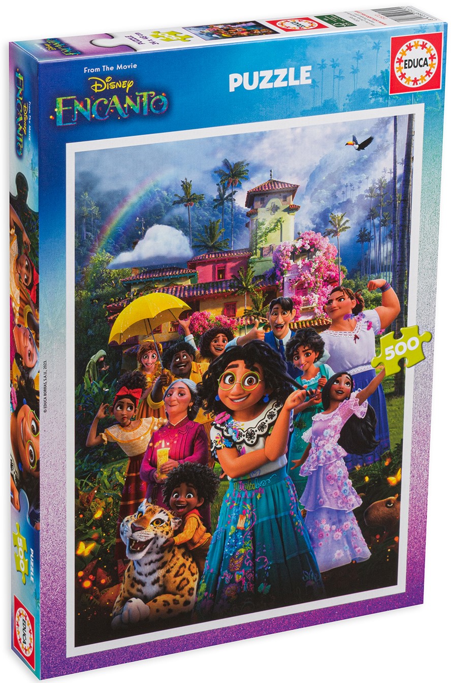 Puzzle Educa din 500 de piese - Disney Enkanto