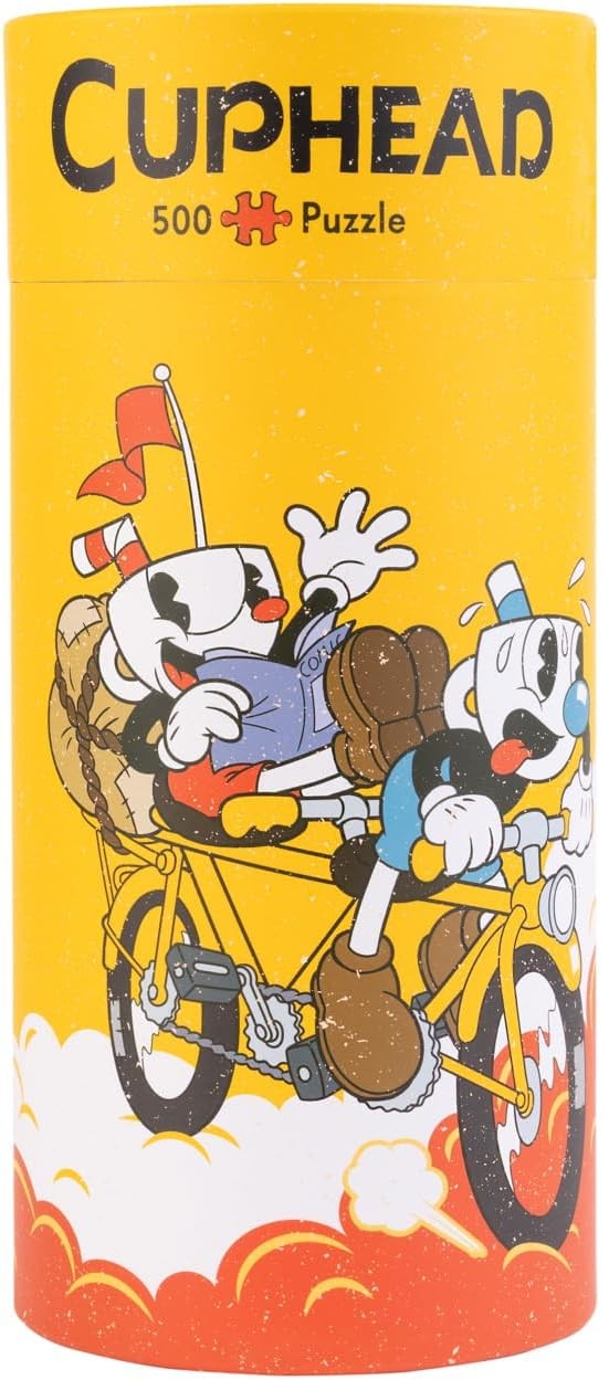 Puzzle Erik de 500 de piese - Cuphead: Delicious Last Course