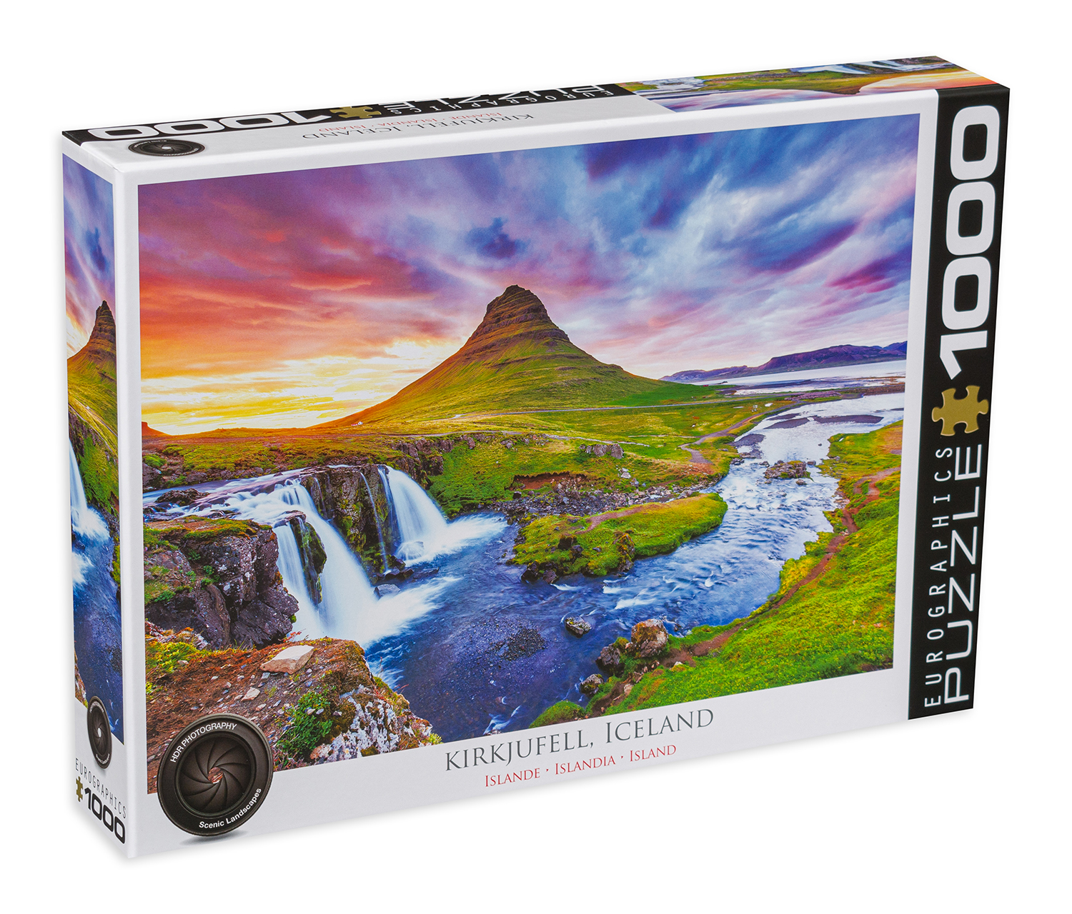Puzzle Eurographics din 1000 de piese - Islanda