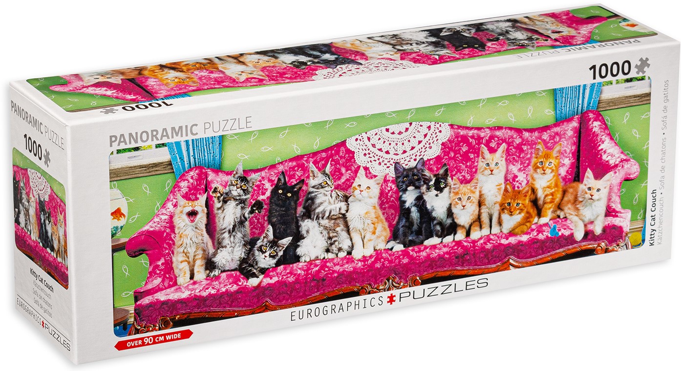 Puzzle Eurographics din 1000 de piese - Pisici