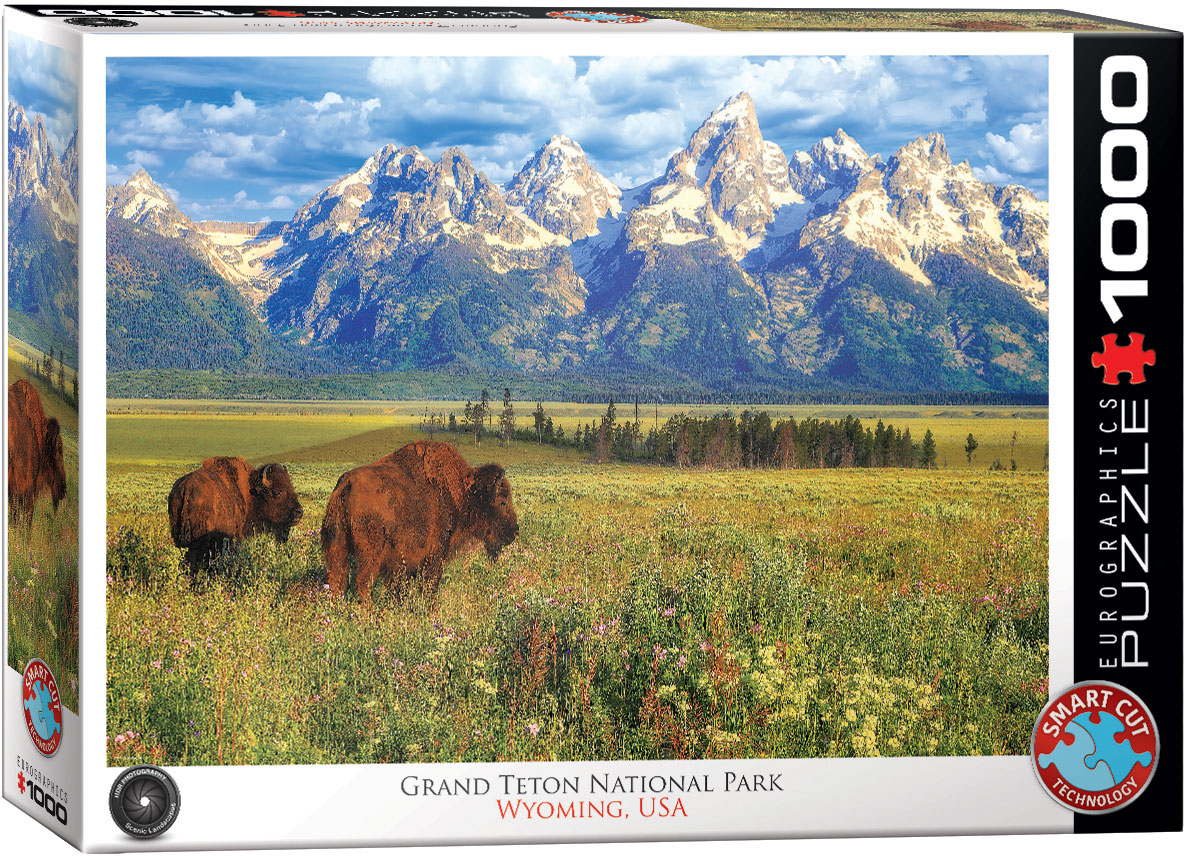 Puzzle Eurographics din 1000 piese - Parcul Național Grand Teton
