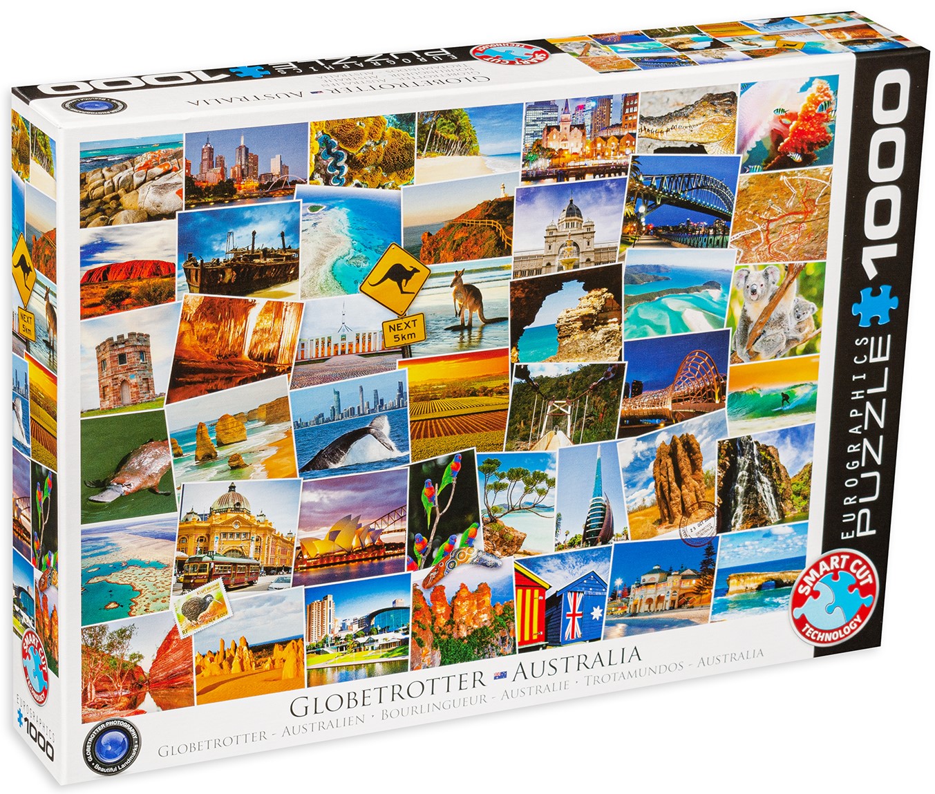 Puzzle Eurographics din 1000 de piese - Calatorie in Australia