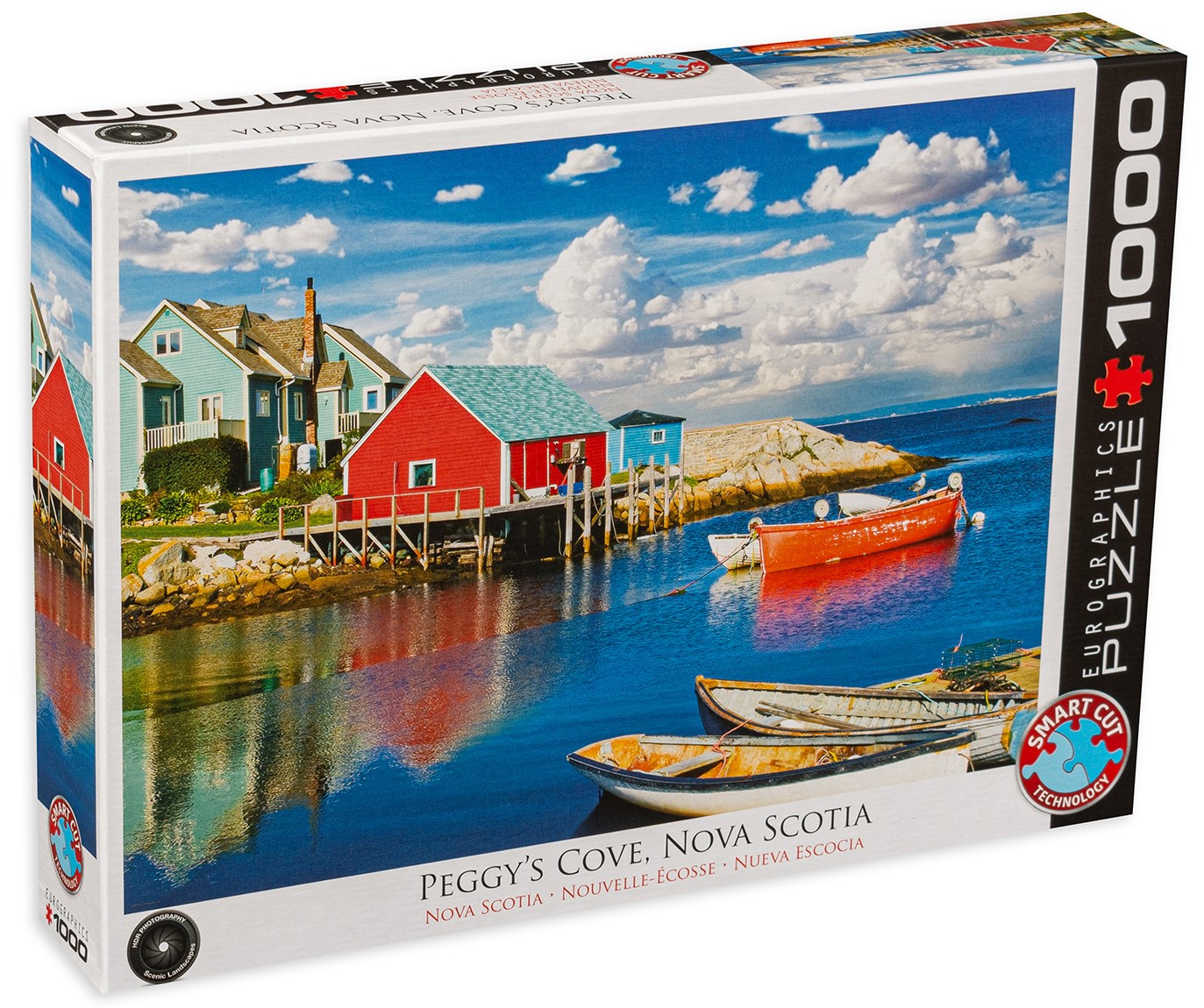 Puzzle Eurographics din 1000 de piese - Peggy’s Cove, Nova Scotia