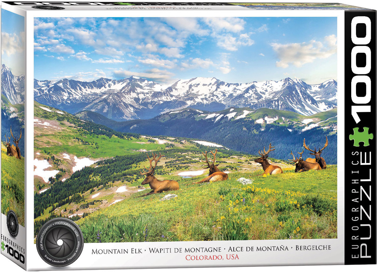Puzzle Eurographics din 1000 Piese - Elan de munte