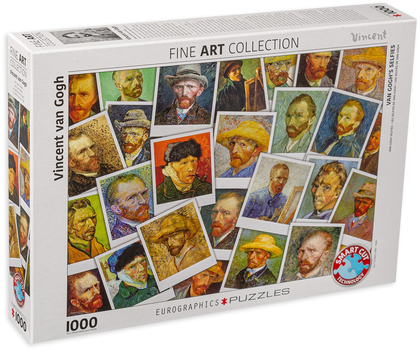 Puzzle Eurographics din 1000 de piese - Selfiuri, Vincent van Gog