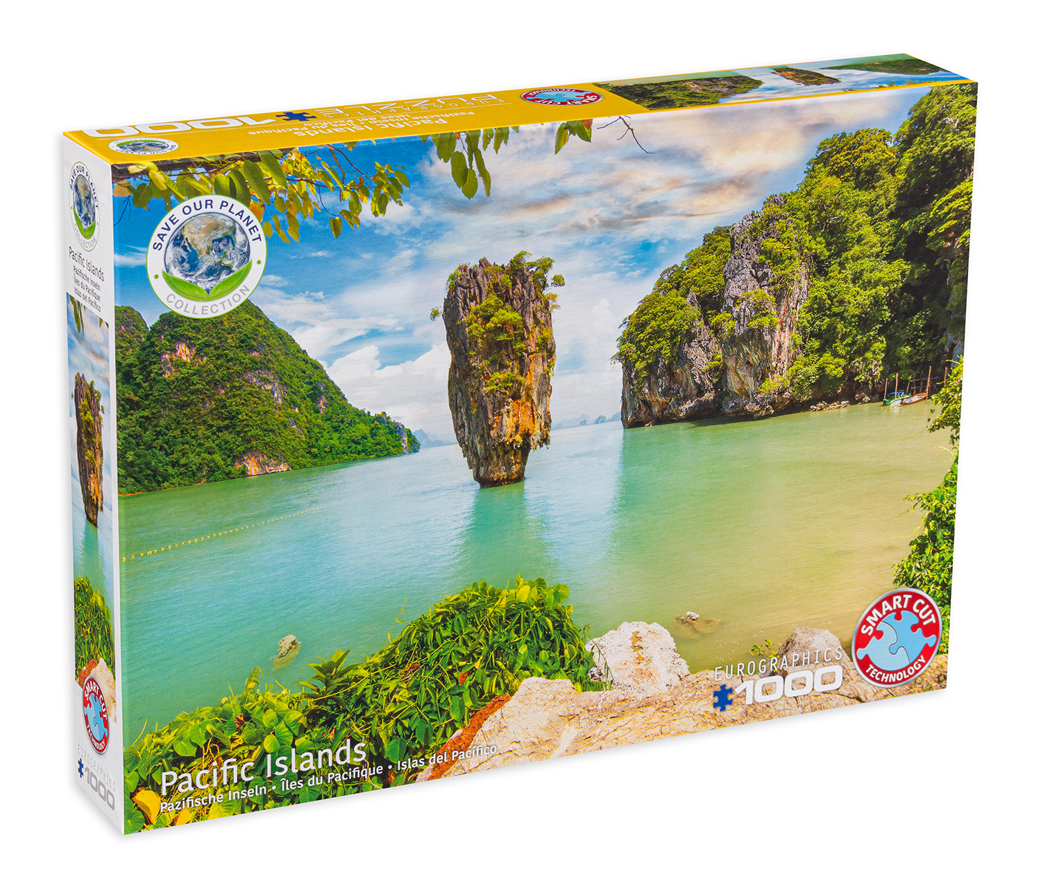 Puzzle Eurographics din 1000 de piese - Golful Pang Nga Bay