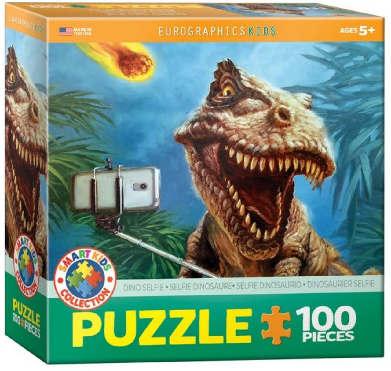 Puzzle Eurographics din 100 de piese – Dinozauri