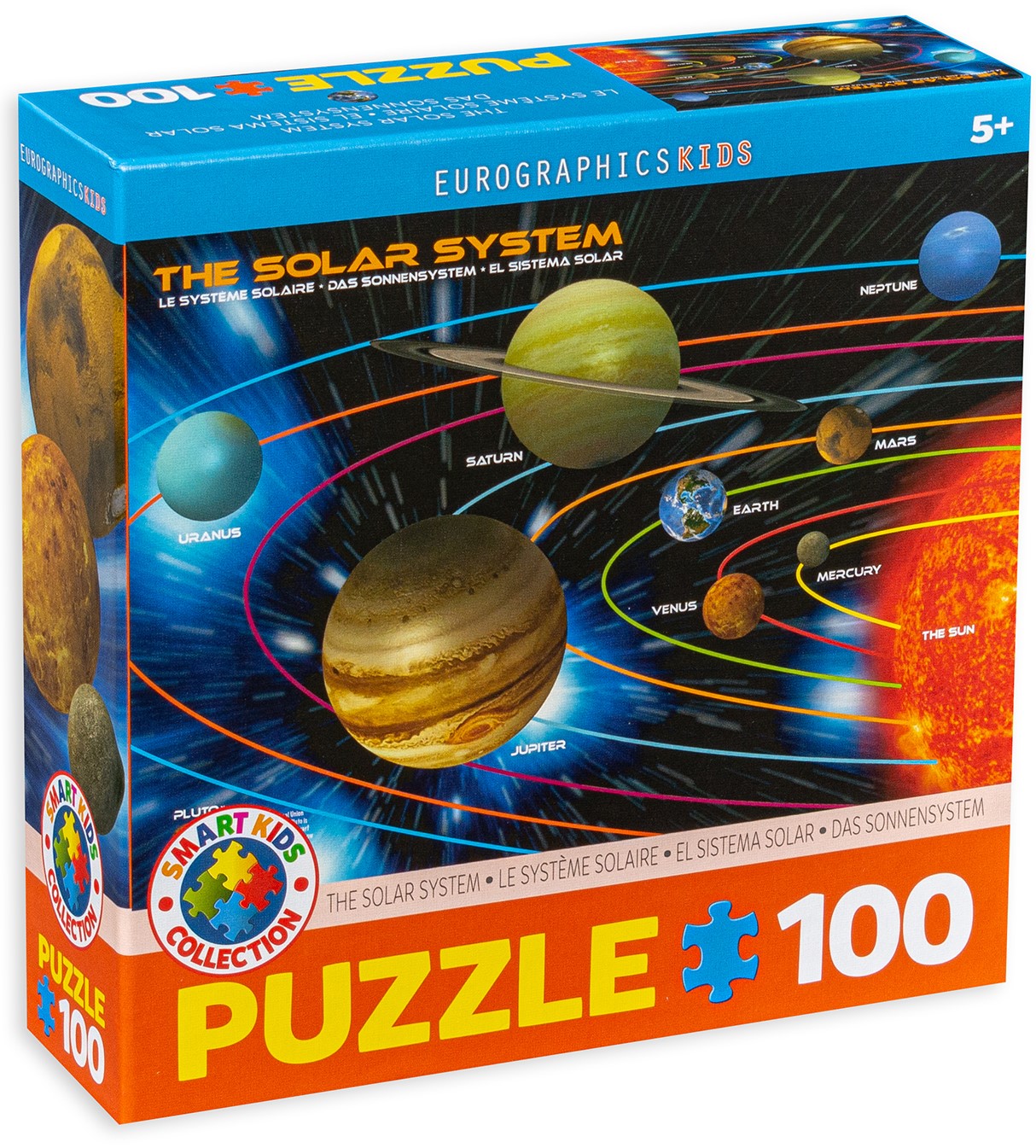 Puzzle Eurographics din 100 de piese – Sistemul solar
