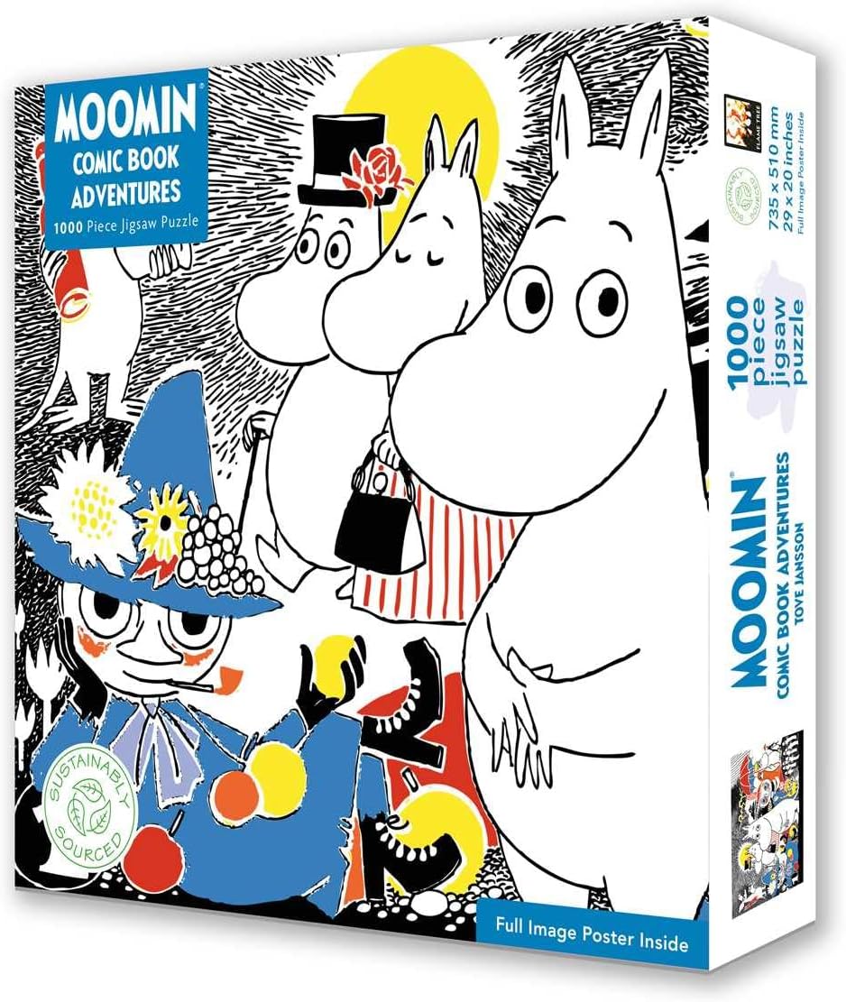 Puzzle Flame Tree Gift din 1000 piese - Moomins: Serie de benzi desenate