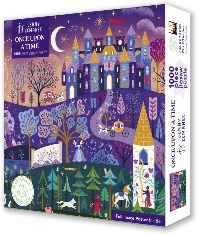 Puzzle Flame Tree din 1000 piese - A fost odată ca niciodată