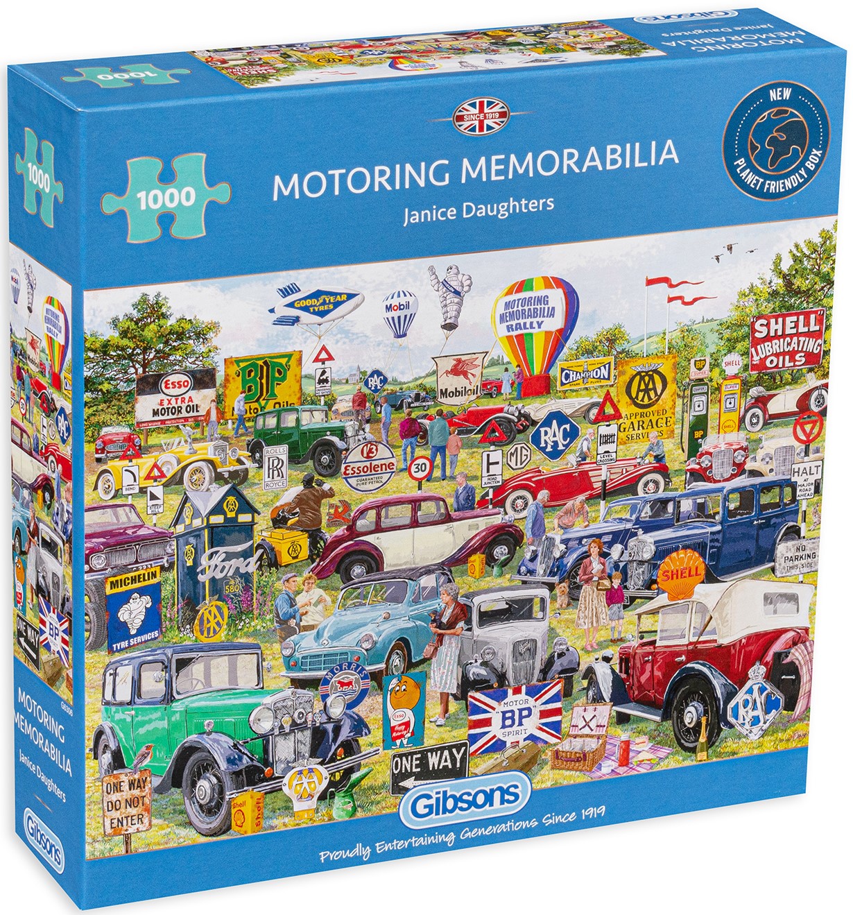 Puzzle Gibsons din 1000 de piese - Eveniment auto