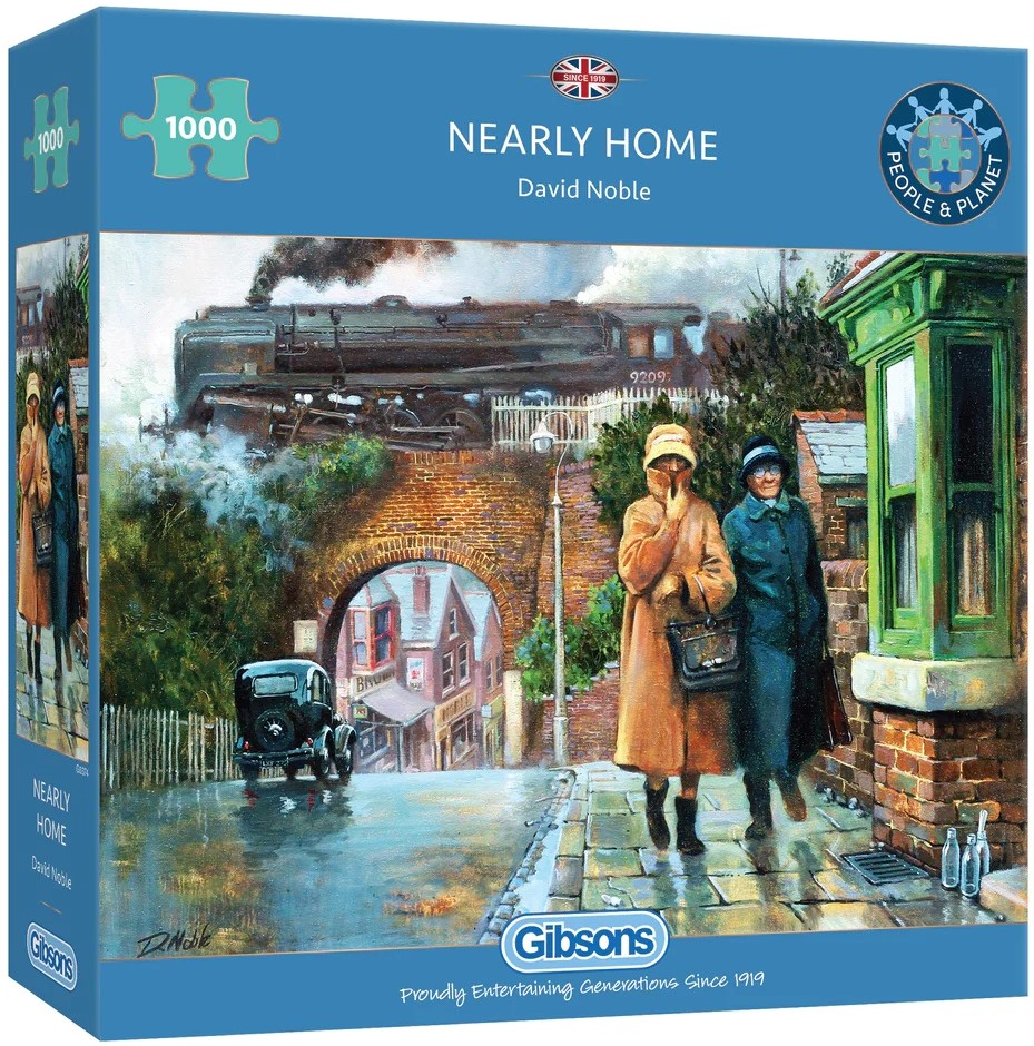 Puzzle Gibsons din 1000 de piese - Aproape de casă
