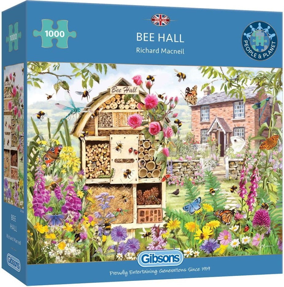 Puzzle Gibsons din 1000 de piese - Casa albinelor