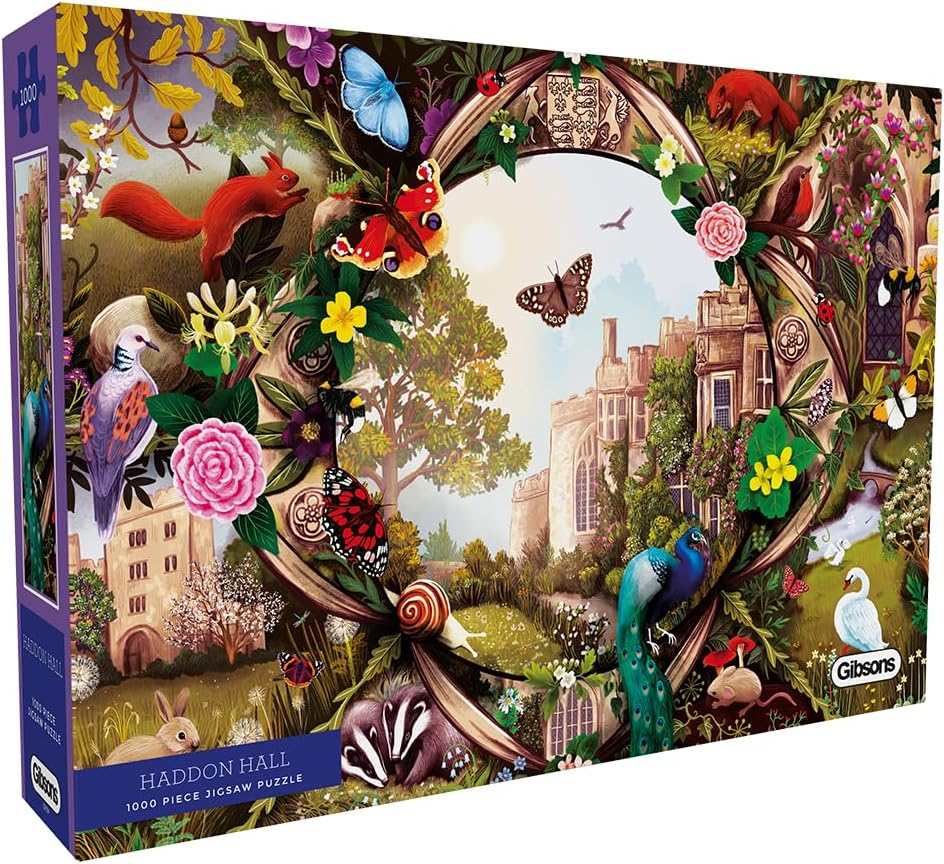 Puzzle Gibsons din 1000 piese - Haddon Hall