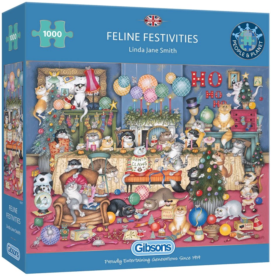 Puzzle Gibsons din 1000 de piese - Cat Holidays