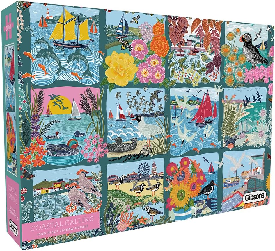 Puzzle Gibsons din 1000 piese - Apel de coastă