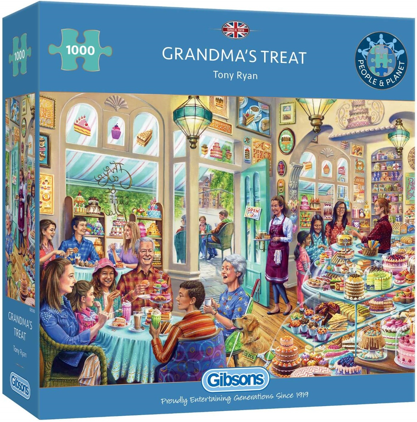 Puzzle Gibsons din 1000 de piese - Tratamentele bunicii
