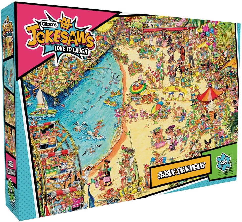 Puzzle Gibsons din 1000 piese - Năzbâtii marine