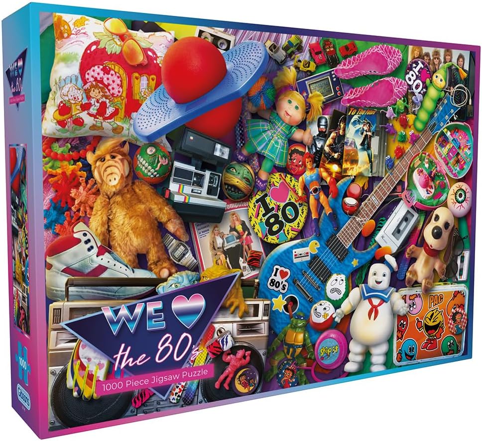 Puzzle Gibsons din 1000 piese - Ne plac anii '80