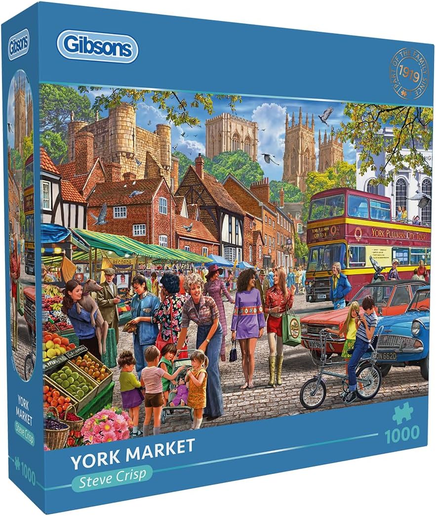 Puzzle Gibsons din 1000 piese -Piața York
