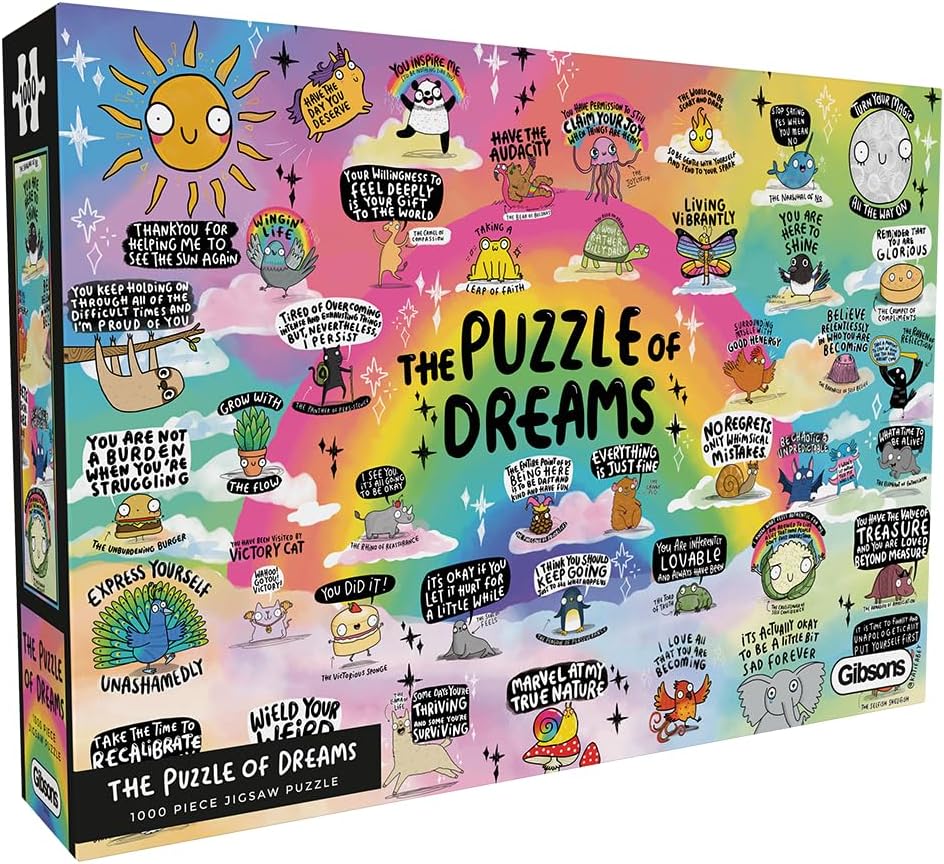Puzzle Gibsons din 1000 piese - Puzzle-ul visului