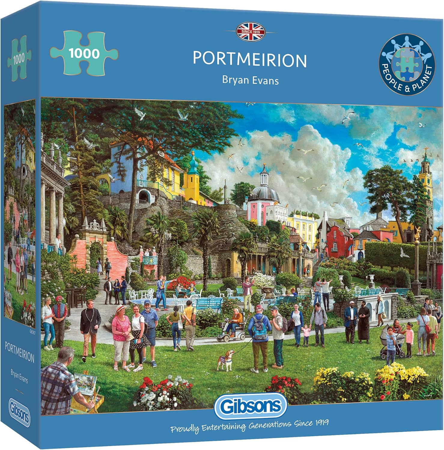 Puzzle Gibsons din 1000 piese - Portmeirion