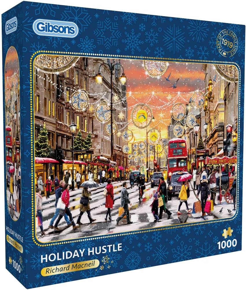 Puzzle Gibsons din 1000 piese - Forfotă festivă
