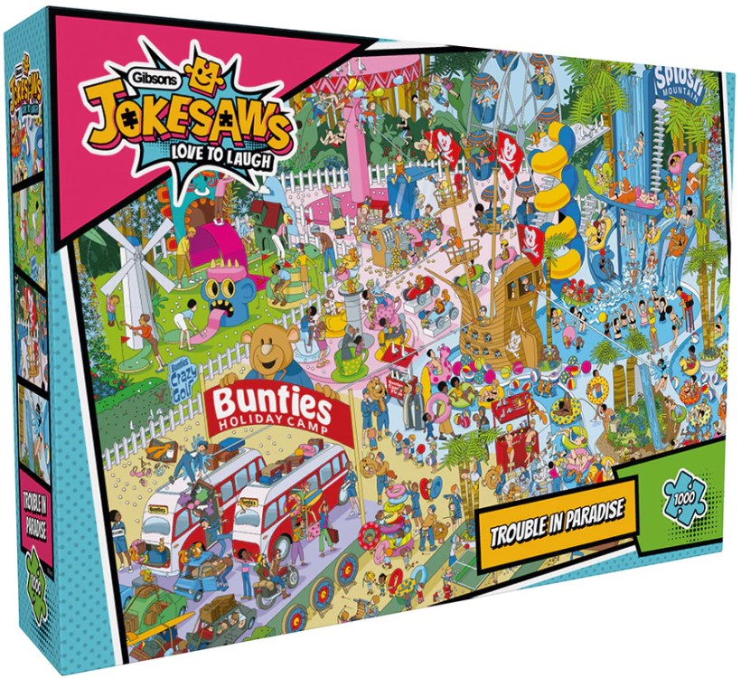 Puzzle Gibsons din 1000 de piese - Probleme în Paradis