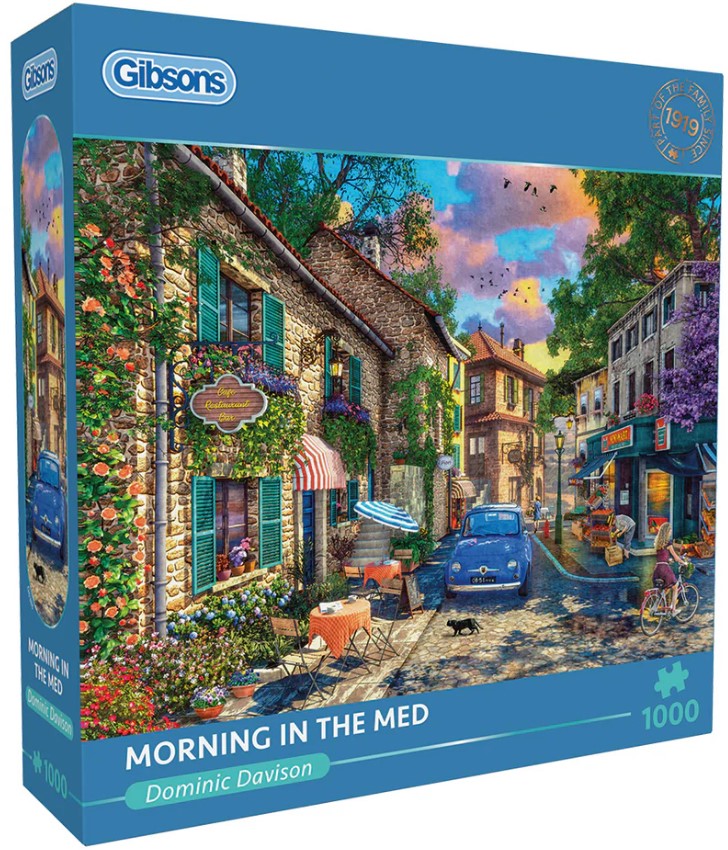 Puzzle Gibsons din 1000 de piese - Dimineața mediteraneană