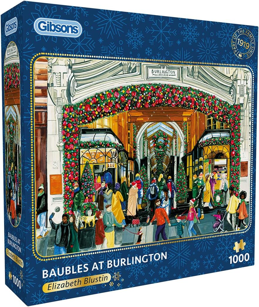 Puzzle Gibsons din 1000 piese - Bijuterii Burlington