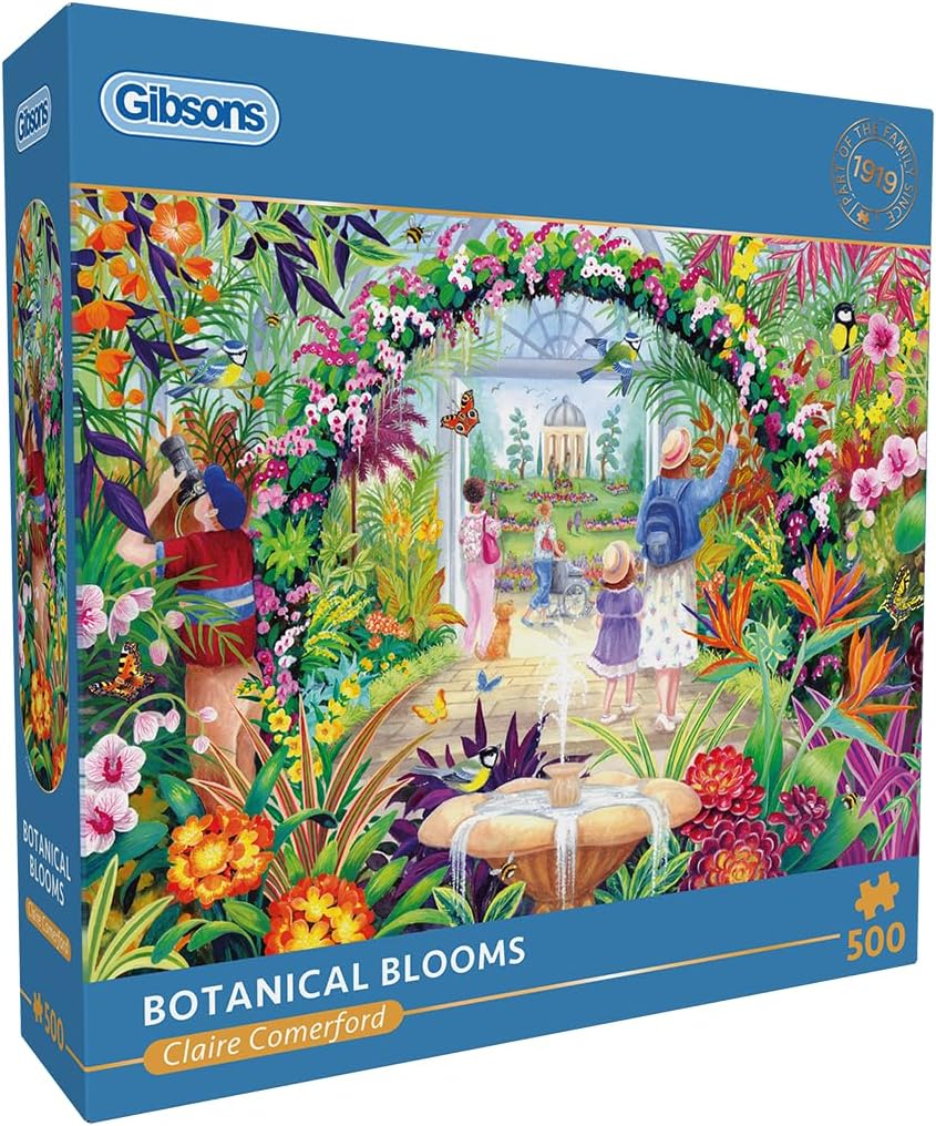 Puzzle Gibsons din 500 piese - Grădină botanică