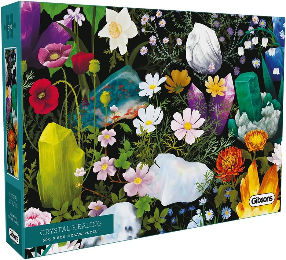Puzzle Gibsons din 500 piese - Vindecarea cu cristale
