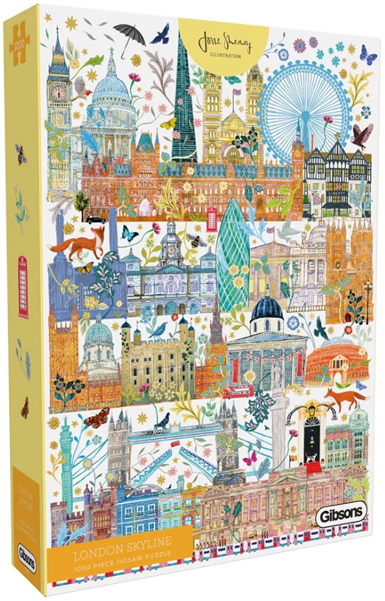 Puzzle Gibsons din 1000 de piese - Orizontul londonez