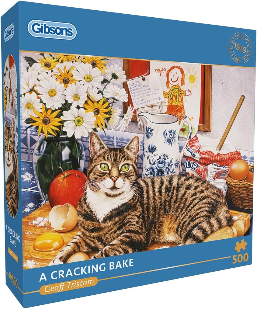 Puzzle Gibsons din 500 piese - Asistent patiser