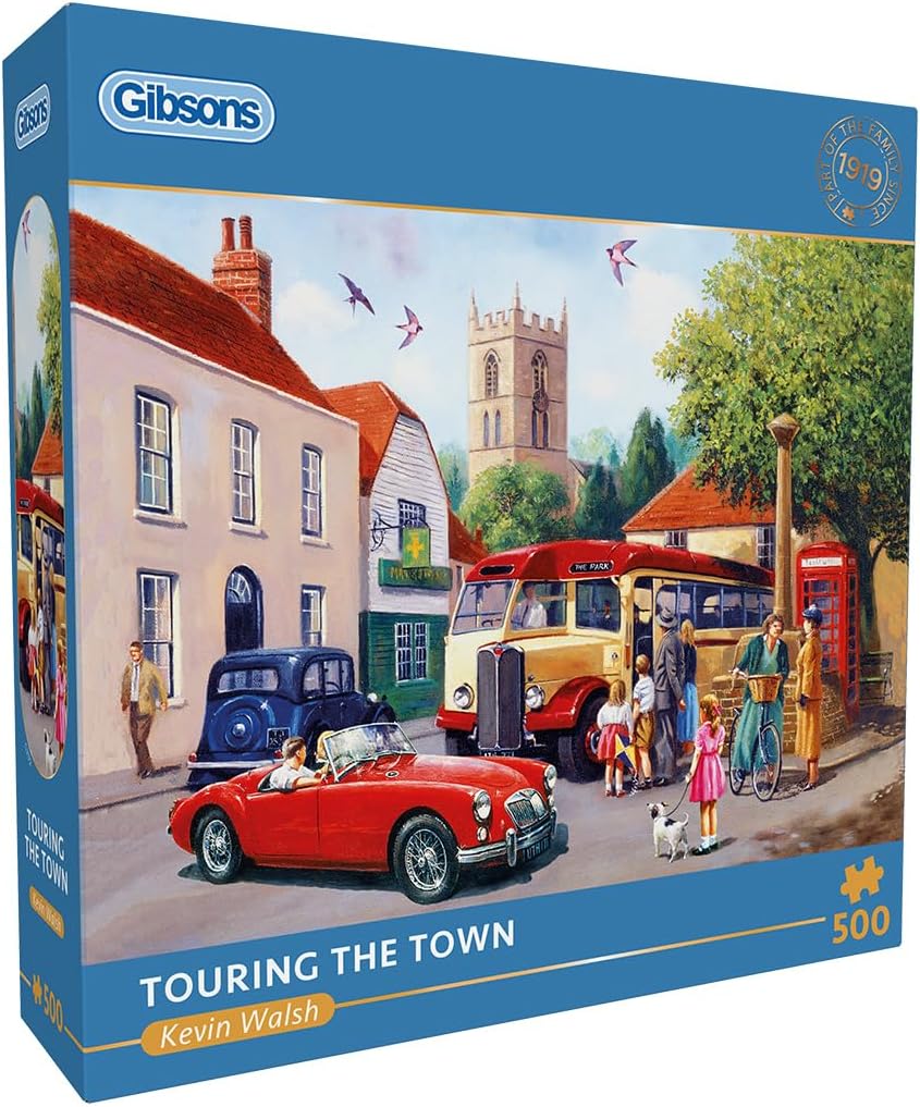 Puzzle Gibsons din 500 piese - O plimbare prin oraș
