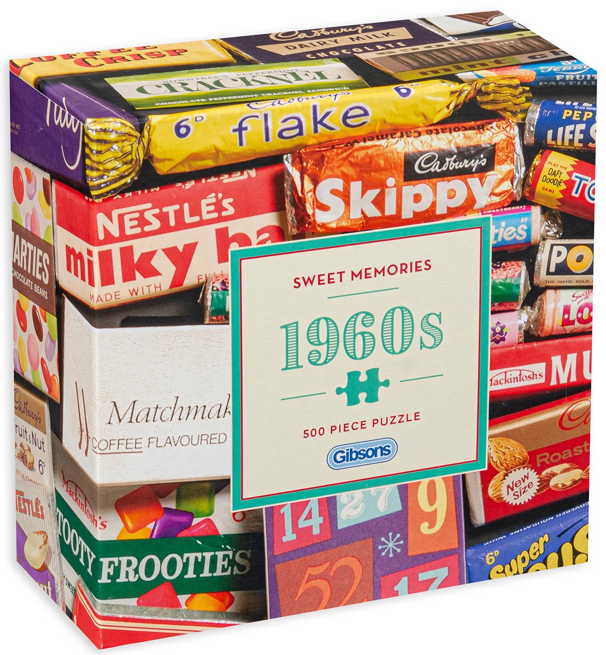 Puzzle Gibsons din 500 de piese - Amintiri frumoase din 1960