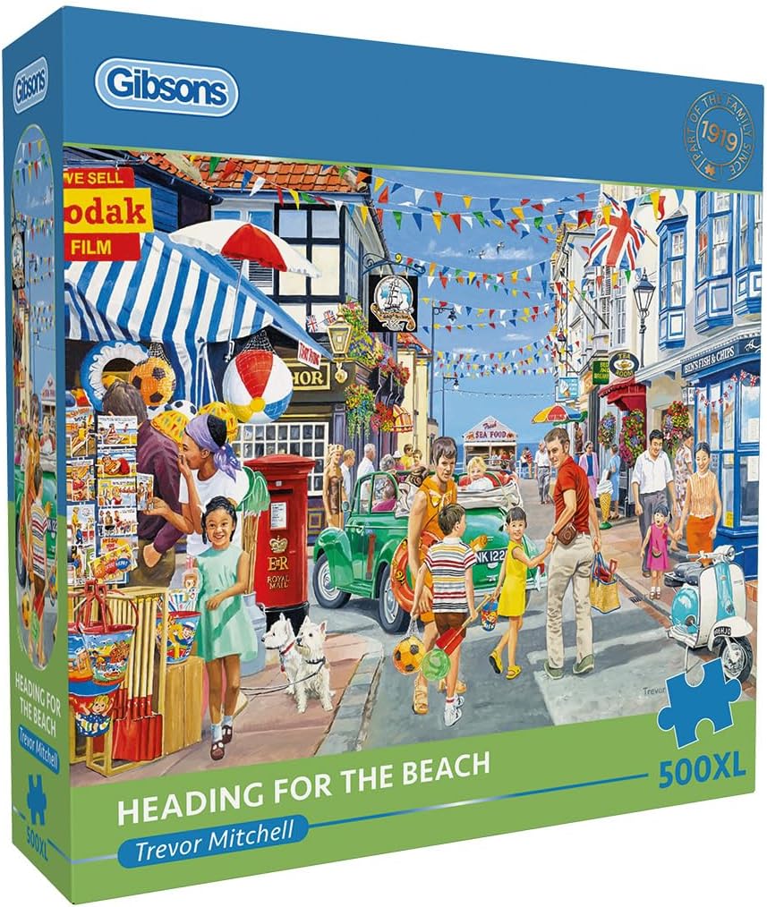 Puzzle Gibsons din 500 XL piese - În drum spre plajă