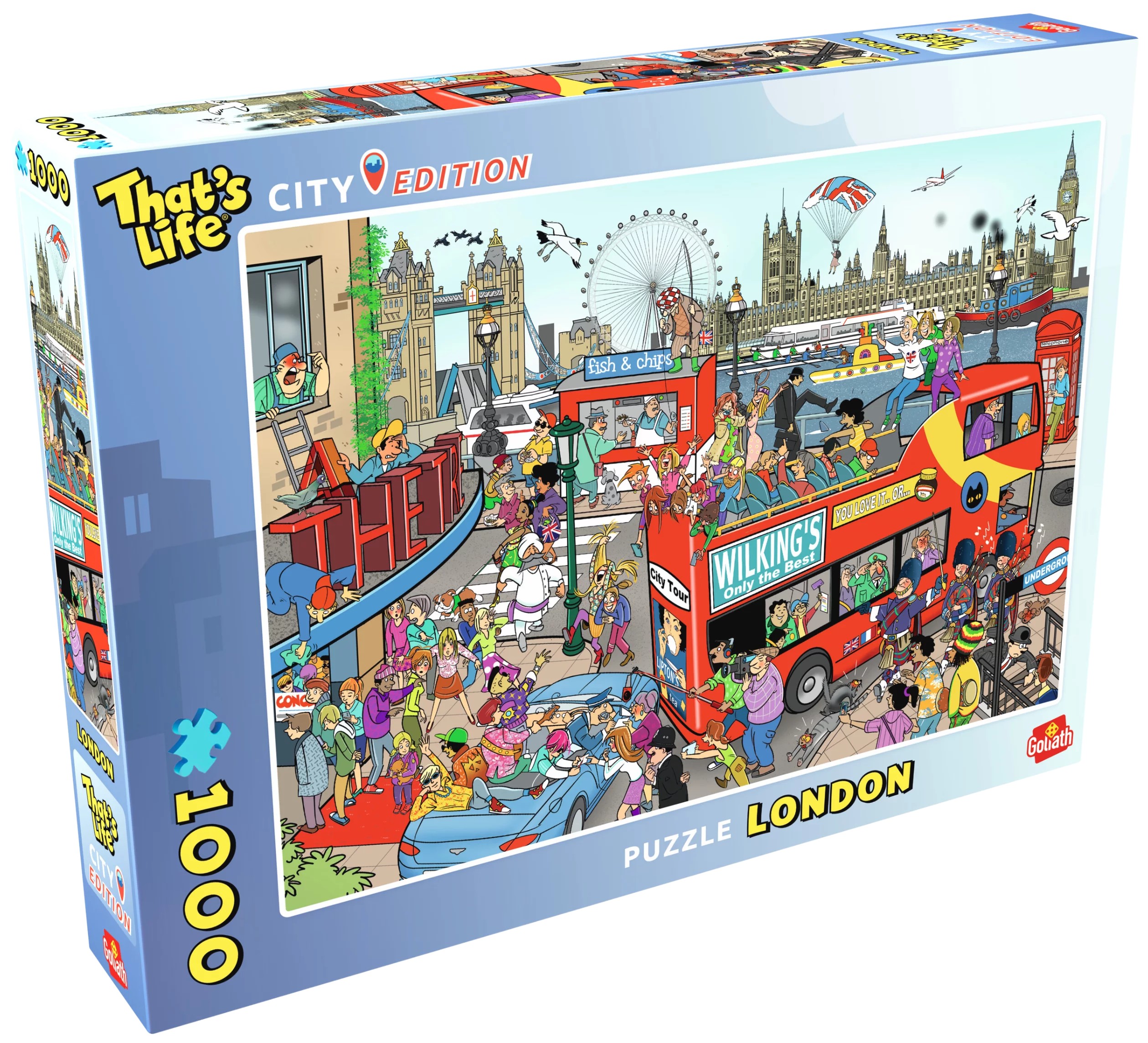 Puzzle Goliath din 1000 piese - Londra