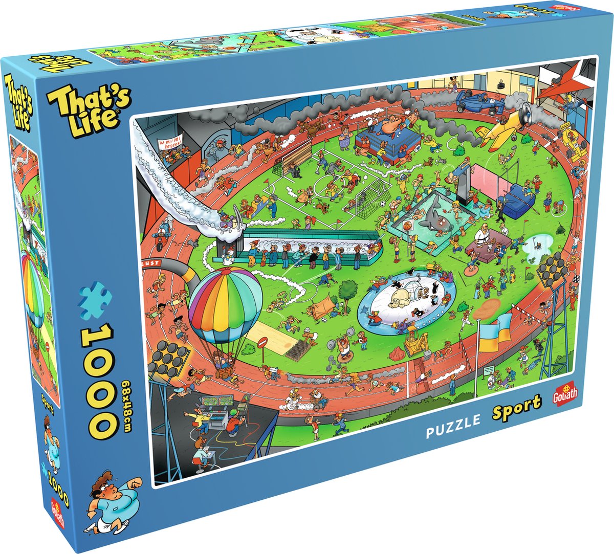 Puzzle Goliath din 1000 piese - Sport TV