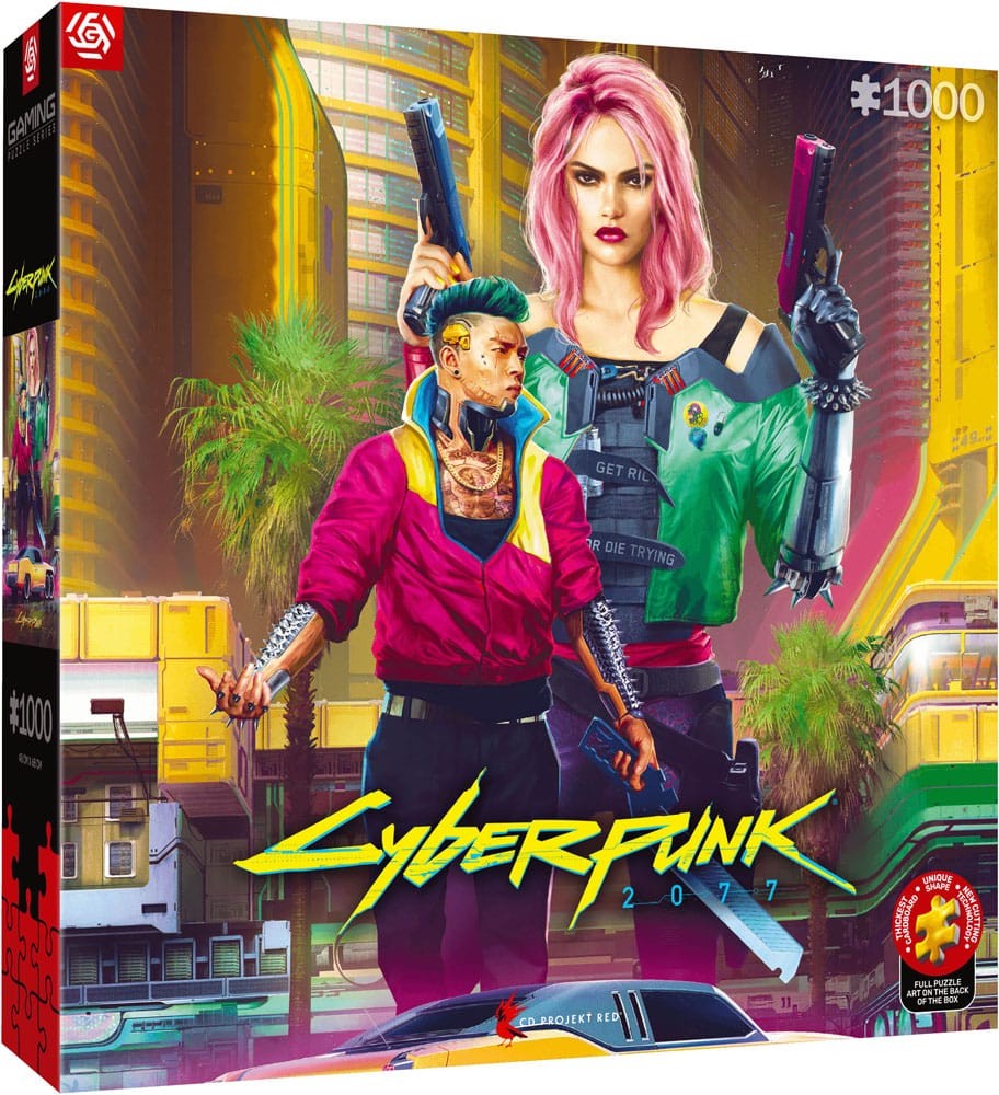 Puzzle Good Loot din 1000 piese - Cyberpunk 2077: Kitsch Style