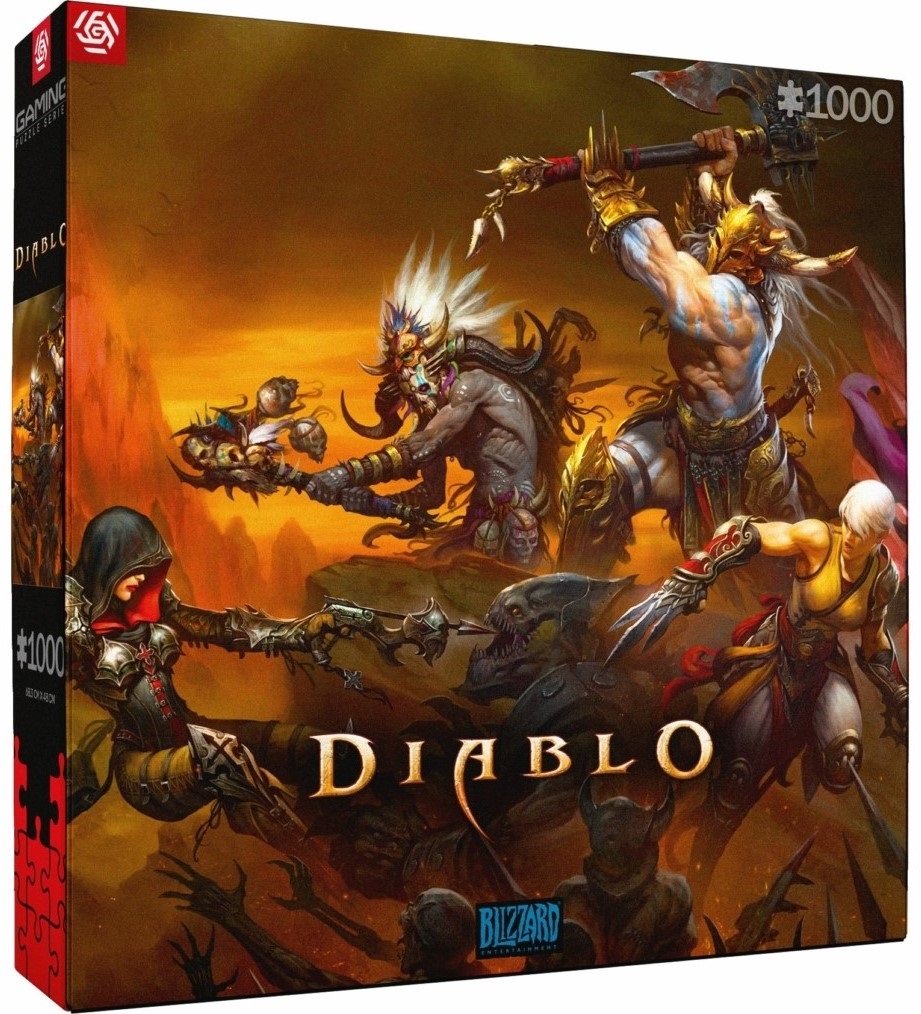 Puzzle Good Loot din 1000 de piese - Diablo: Heroes Battle