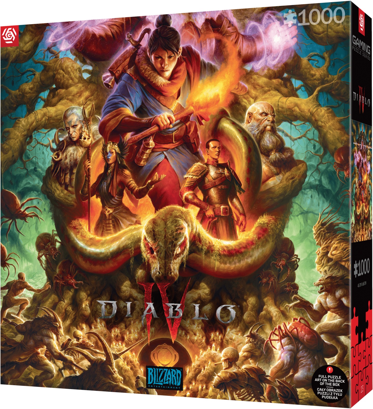 Puzzle Good Loot din 1000 de piese - Diablo IV: Horadrim