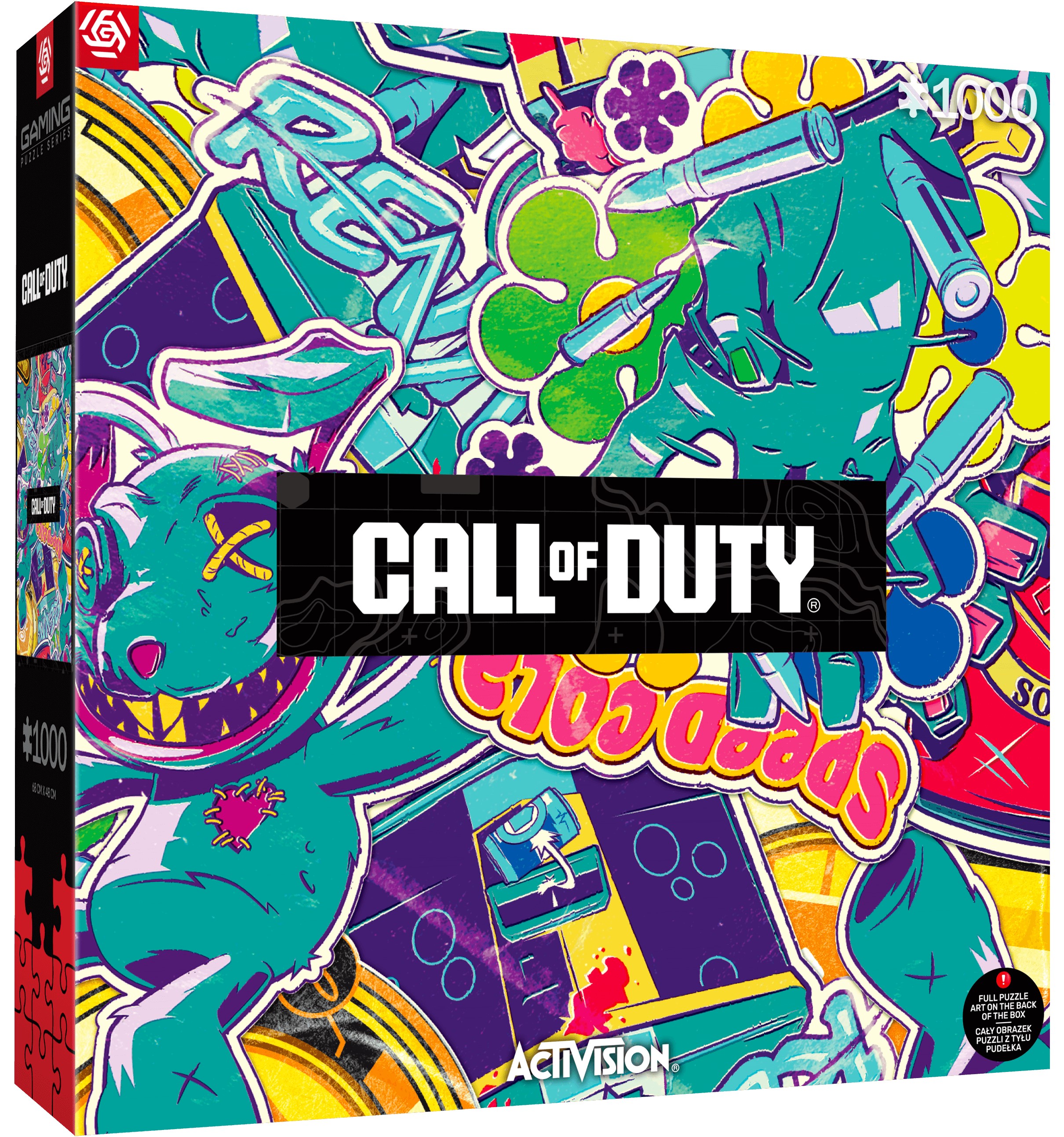 Puzzle Good Loot din 1000 piese - Colaj Call of Duty