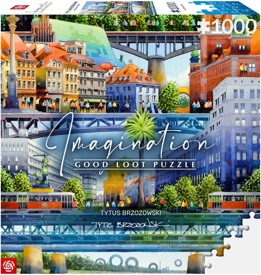 Puzzle Good Loot din 1000 de piese - Podurile din Varșovia